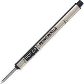 Retro 51 Refills Retractable Rollerball Black Rollerball Pen - REF5P