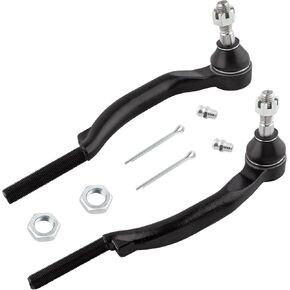 BOXI 2pcs Front Outer Tie Rods for Buick Rainier 04-07/for Chevy SSR Trailblazer EXT/for GMC Envoy XL XUV 03-09/for Isuzu Ascender 03-08/for Oldsmobile Bravada 03-04/for Saab 9-7X 05-09 |ES3675 ES3676