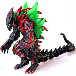 Dragon Figure King of The Monsters, 13,5 inch from Head - to - Tail, 8 inch Tall, Movable Joints Action Movie Series Soft Vinyl, Carry Bag