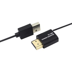 8K 4K HDMI USB Power insertor Female HDMI to Male HDMI 5V Power Connector (SN5VHDMI)