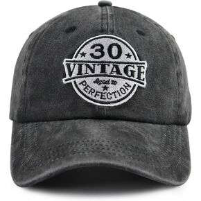 Limited Edition 1954 1964 1974 Hat for Women Men, Vintage 30th 40th 50th 60th 70th Birthday Gifts Baseball Cap