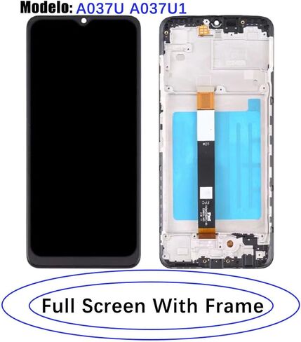 لشاشة Samsung A03S البديلة مع الإطار [الإصدار الأمريكي] لهاتف Samsung A037U A037U1 شاشة LCD تعمل باللمس مع أدوات قطع الغيار in Saudi Arabia
