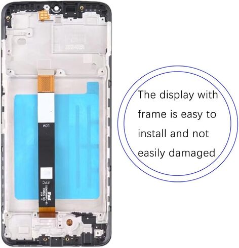 لشاشة Samsung A03S البديلة مع الإطار [الإصدار الأمريكي] لهاتف Samsung A037U A037U1 شاشة LCD تعمل باللمس مع أدوات قطع الغيار in Saudi Arabia