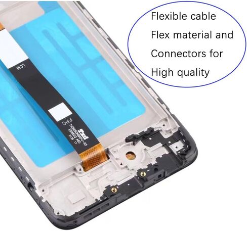 لشاشة Samsung A03S البديلة مع الإطار [الإصدار الأمريكي] لهاتف Samsung A037U A037U1 شاشة LCD تعمل باللمس مع أدوات قطع الغيار in Saudi Arabia
