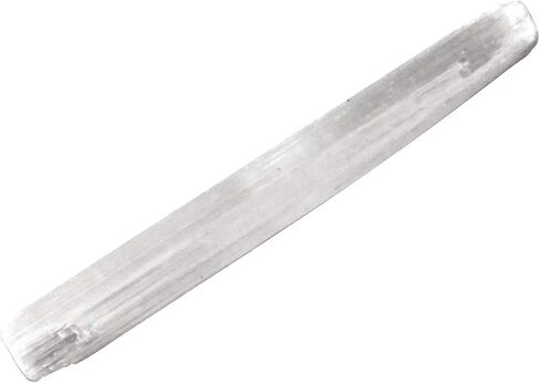 Wailam & Sis Selenite Crystal Wand, White Reiki Natural Healing Mineral, 2.7"-3.5", 1 Piece in Saudi Arabia