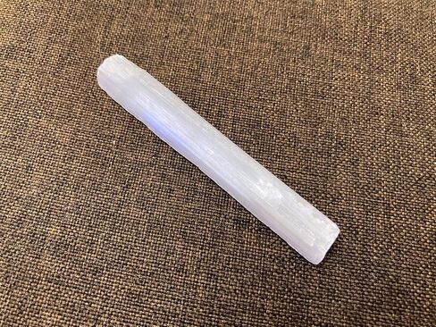 Wailam & Sis Selenite Crystal Wand, White Reiki Natural Healing Mineral, 2.7"-3.5", 1 Piece in Saudi Arabia