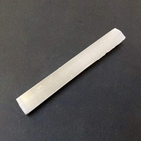 Wailam & Sis Selenite Crystal Wand, White Reiki Natural Healing Mineral, 2.7"-3.5", 1 Piece in Saudi Arabia