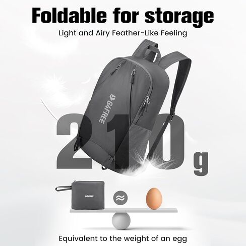 G4Free 24L Packable Hiking Backpack Lightweight Foldable Small Sport Travel Daypack Water Resistant for Women Men in Saudi Arabia
