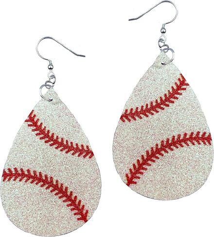 Baseball Earrings for Women - Baseball Jewelry - Baseball Accessories for Girls- Baseball Mom Earrings - Softball Mom Accessories in Saudi Arabia