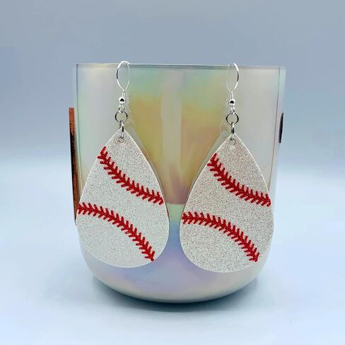 Baseball Earrings for Women - Baseball Jewelry - Baseball Accessories for Girls- Baseball Mom Earrings - Softball Mom Accessories in Saudi Arabia