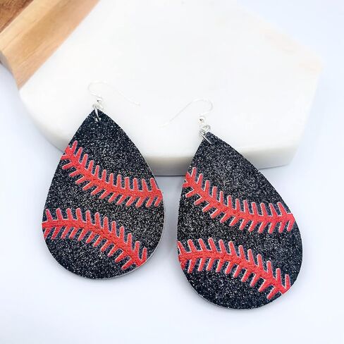 Baseball Earrings for Women - Baseball Jewelry - Baseball Accessories for Girls- Baseball Mom Earrings - Softball Mom Accessories in Saudi Arabia