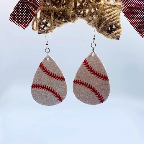 Baseball Earrings for Women - Baseball Jewelry - Baseball Accessories for Girls- Baseball Mom Earrings - Softball Mom Accessories in Saudi Arabia