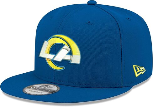 New Era NFL 9FIFTY Adjustable Snapback Hat Cap One Size Fits All (Los Angeles Rams) in Saudi Arabia