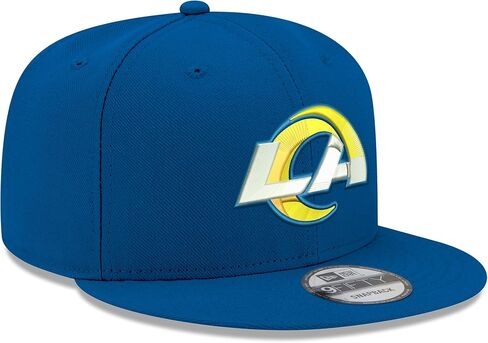 New Era NFL 9FIFTY Adjustable Snapback Hat Cap One Size Fits All (Los Angeles Rams) in Saudi Arabia