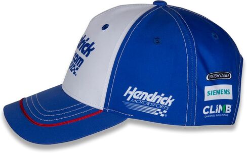 Kyle Larson #5 NASCAR 2024 Adult Uniform Pit Sublimated Blue Adjustable Hat in Saudi Arabia