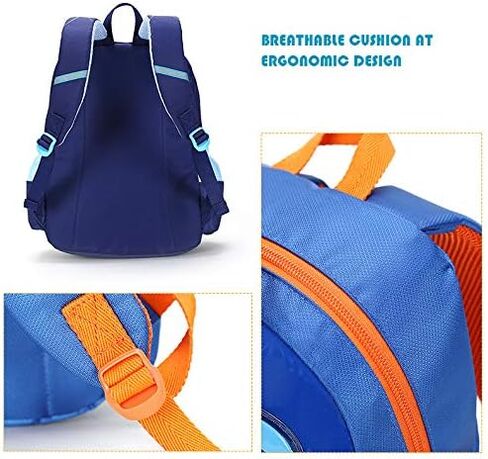Personalized 3D-cartoon Bus Kids Preschool Backpack - Kindergarten Backpack for Boys, Small Bookbag for Toddlers (Ages 3-6) in Saudi Arabia