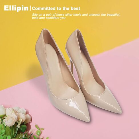 Women's Pointed Toe Stiletto High Heel Dress Pumps 5 Inch Sexy Heels Wedding Braidal Evening Party Shoes in Saudi Arabia