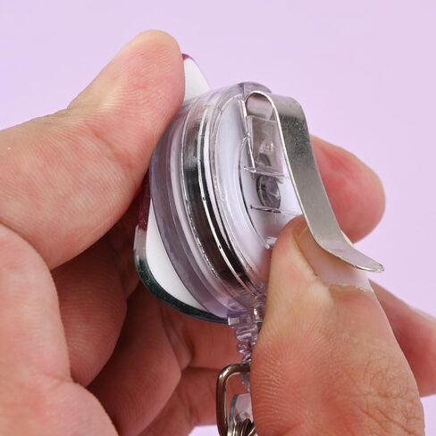 IUAQDP 10 Pieces Cute Fruit Retractable Badge Reel Holder, Funny Cartoon Food Name Tag Pull Badge Clip with Swivel Clip for Nurse Student Teacher Worker Volunteer Dietitian, 25.6IN Pull Cord in Saudi Arabia