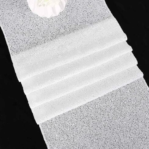 Sequin Table Runner Apple Green 2 Packs 12x72inches Glitter Runner Sparkly Runner Linen for Birthday Party Supplies Wedding Bachelorette Holiday Celebration Bridal Baby Shower Events in Saudi Arabia