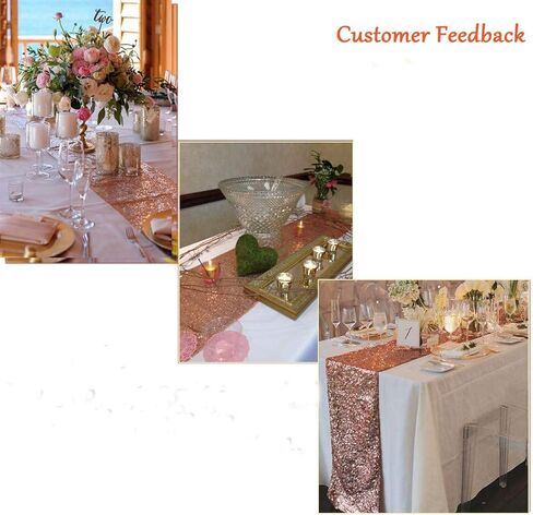 مفرش طاولة مزين بالترتر مقاس 30.48 × 108 سم، مفرش طاولة أحمر لامع لمستلزمات حفلات أعياد الميلاد وحفلات الزفاف والاحتفالات وديكورات المناسبات in Kuwait