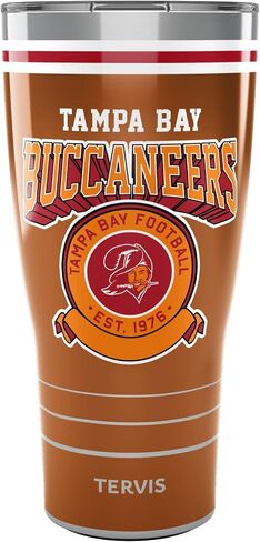 Tervis NFL Tampa Bay Buccaneers-Vintage معزول بهلوان، 30oz، الفولاذ المقاوم للصدأ in Kuwait
