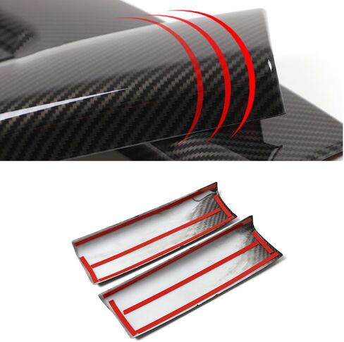 Carbon Fiber Center Console Armrest Box Protector Cover Armrest Panel Trim Interior Accessories Compatible with Mercedes Benz G-Class W464 G63 AMG G550 G500 2019-2023 in Kuwait