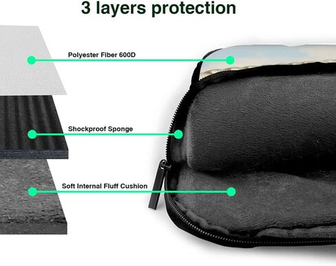 Laptop Bag Laptop Case Computer Bags Giraffe Walking On Rope Printed Padded Sleeve Cover for Women Men in Saudi Arabia