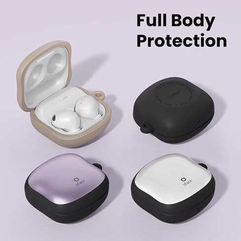 iFace Case for Galaxy Buds 2 Pro/Samsung Galaxy Buds 2 Case/Galaxy Buds Pro/Galaxy Buds Live Case [Cute Keychain Case] [First Class Series] - Light Purple in Kuwait