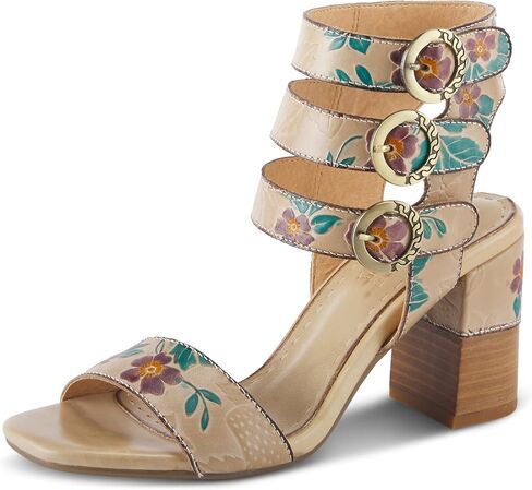 Spring Step L'Artiste Women's Rheba High Heel Sandal Beige Multi EU 40 / US 9 in Saudi Arabia