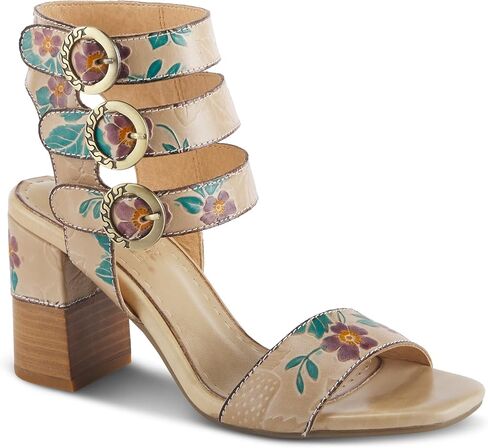 Spring Step L'Artiste Women's Rheba High Heel Sandal Beige Multi EU 40 / US 9 in Saudi Arabia