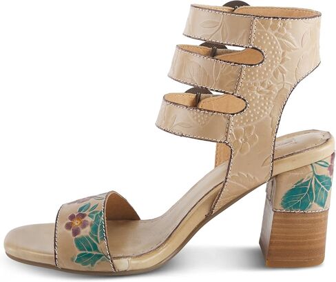 Spring Step L'Artiste Women's Rheba High Heel Sandal Beige Multi EU 40 / US 9 in Saudi Arabia