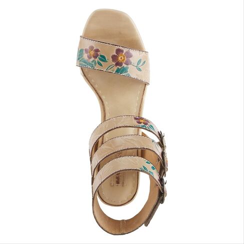 Spring Step L'Artiste Women's Rheba High Heel Sandal Beige Multi EU 40 / US 9 in Saudi Arabia