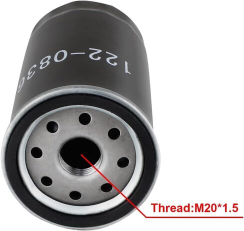 122-0836 فلتر زيت دوار لمولد Cummins Onan RV QG 5500 7000 Series HGJAA ​​HGJAB HGJAC OEM 01220836 B7238 PH2875 PH10027 in Kuwait