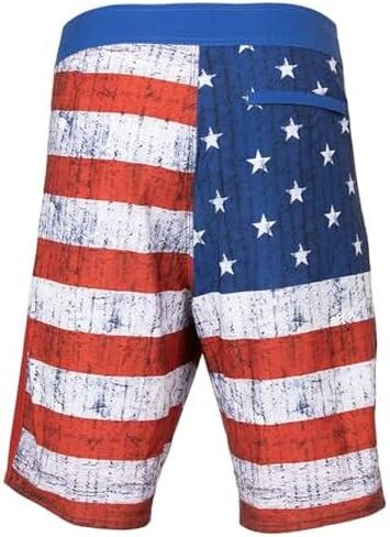 S A Company Men's 4-Way Stretch Board Shorts in Kuwait