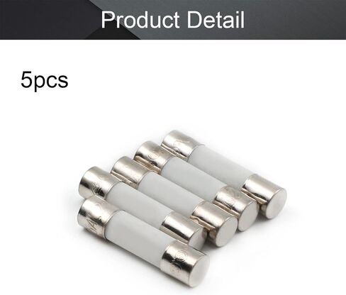 Fielect 5Pcs 250V 15Amp Fast Acting Ceramic Fuses 5mm x 20mm Ceramic Tube Fuses Fast Blow Ceramic Fuses in Saudi Arabia