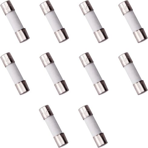Fielect 5Pcs 250V 15Amp Fast Acting Ceramic Fuses 5mm x 20mm Ceramic Tube Fuses Fast Blow Ceramic Fuses in Saudi Arabia