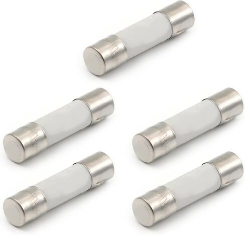 Fielect 5Pcs 250V 15Amp Fast Acting Ceramic Fuses 5mm x 20mm Ceramic Tube Fuses Fast Blow Ceramic Fuses in Saudi Arabia