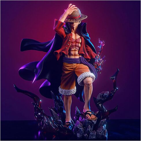 Luffy Figure, Anime Figure Collection Model Toy Action Figure Desktop Ornaments Birthday Gift in Saudi Arabia