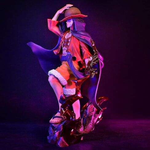 Luffy Figure, Anime Figure Collection Model Toy Action Figure Desktop Ornaments Birthday Gift in Saudi Arabia
