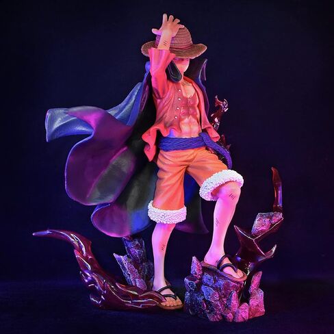 Luffy Figure, Anime Figure Collection Model Toy Action Figure Desktop Ornaments Birthday Gift in Saudi Arabia
