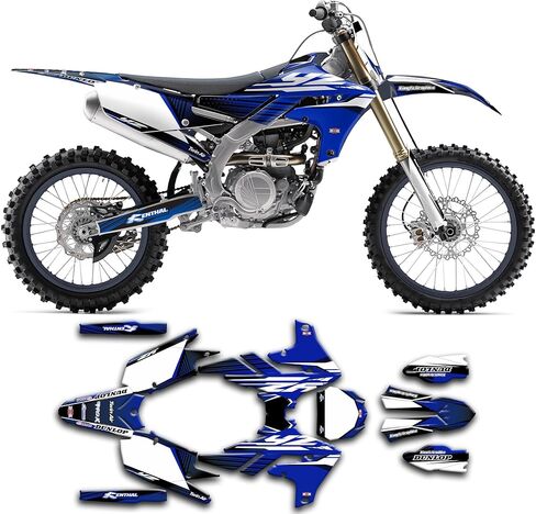 Kungfu Graphics Decal Kit for YZF450 YZ450F 2018 2019 2020 2021 2022, YMYZF25194518N001-KO in Saudi Arabia