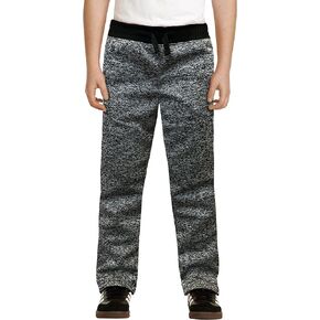 Southpole Boys' Open Bottom Marled Fleece Sweatpants, Age 8-18