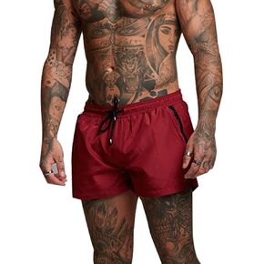 ساند بانك شورت للجري للرجال 3 انش سريع الجفاف وجيد التهوية للتمارين الرياضية وصالة الالعاب الرياضية وكمال الاجسام in Kuwait