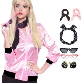 إكسسوارات تنكرية لسترة عقال على طراز منقط وردي من الخمسينيات من القرن العشرين in Kuwait