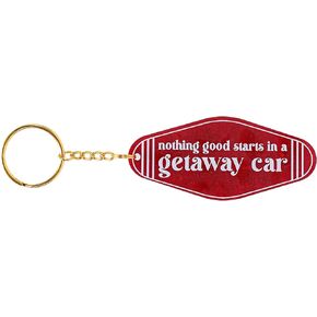ASVP Shop Getaway Car Key chain Get Away Car KeyChain Hotel Keychain Vintage Motel Keychain