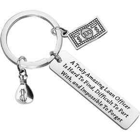 POTIY Loan Officer Gifts A Truly Amazing Loan Officer is Hard to Find Keychian Loan Originator Jewelry