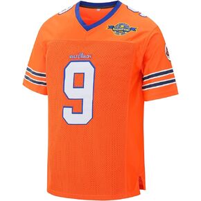 Waterboy Jersey Bobby Boucher #9 Adam Sandler Mud Dogs Bourbon Bowl Football Jerseys