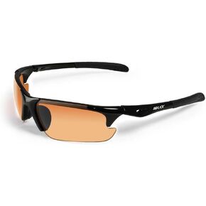 2017 Maxx Sunglasses TR90 Maxx Storm Black HD Amber Lens