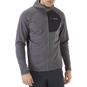 RAB Men's Superflux Hoody Lightweight Fleece Jacket for Hiking and Climbing