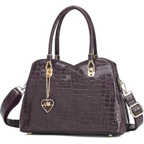KouLi Buir Purses and Handbags PU Leather Top-Handle Satchel Shoulder Bags Messenger Tote Bag for Ladies in Kuwait